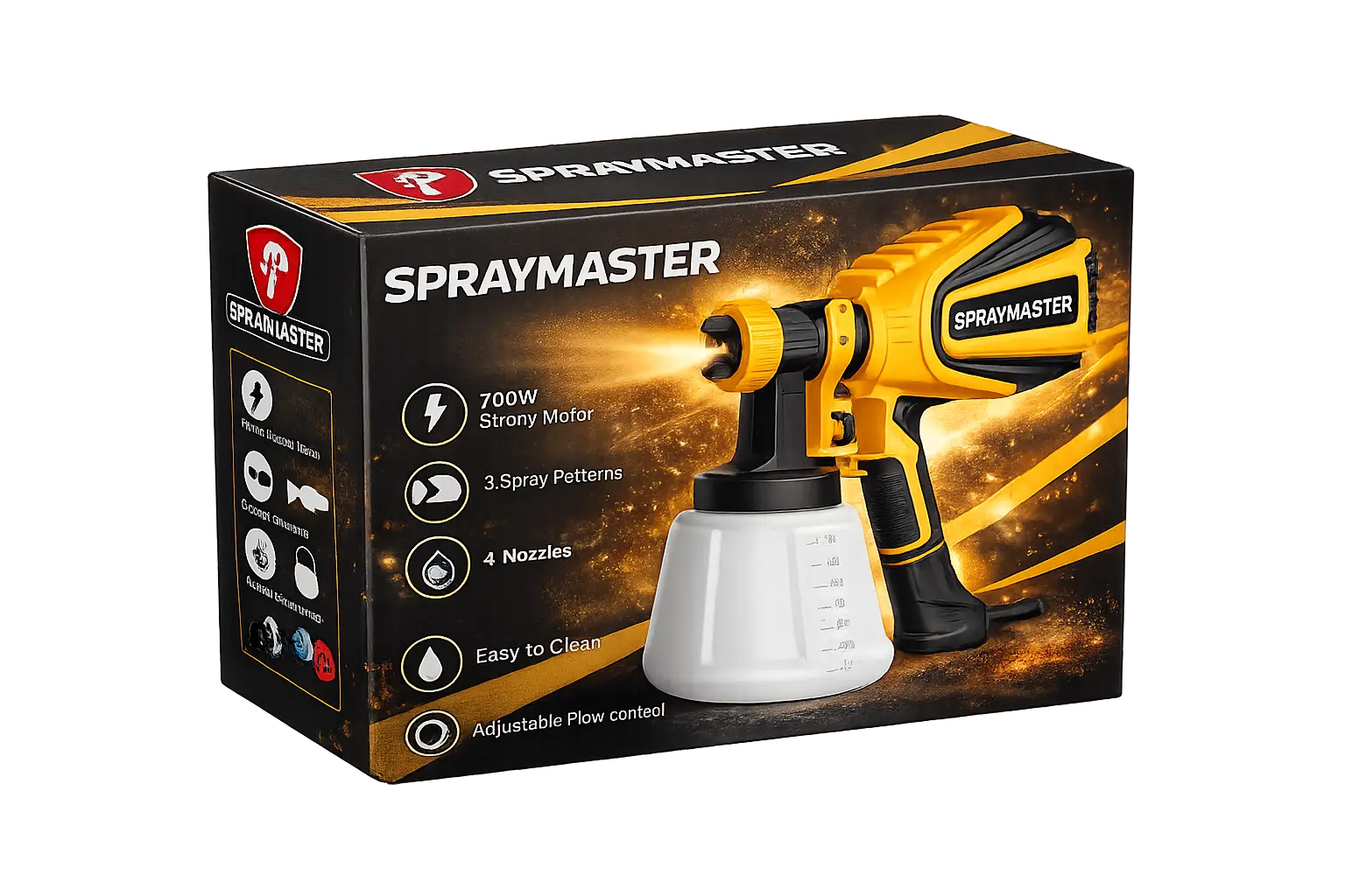 Zawartość zestawu SprayMaster